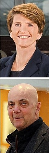 TOP: Gabrielle Bamford ('76); BOTTOM: Emmanuel Jaeger ('76) 