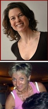 TOP: Dorka Keehn ('82); BOTTOM: Barbara (Beiso) Marquis ('82)