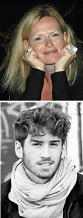 TOP: Geraldine (Struye) Van De Graaf ('88); BOTTOM: Guillaume Bouisset ('88)