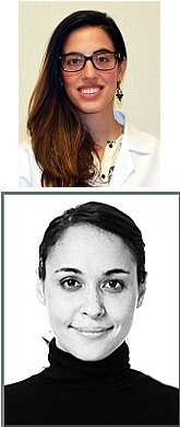 TOP: Arielle Fenig ('95); BOTTOM: Stphanie Cabrera ('95)
