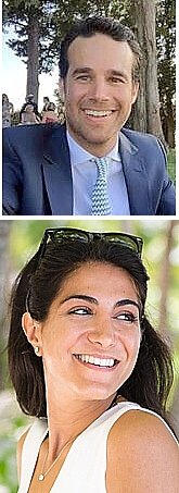 TOP: Augustin Sayer ('04); BOTTOM: Alexandra Youdeem ('04)