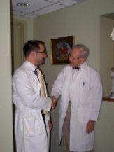 Dr. Kevin Jovanovic and his father, Dr. Radoslav Jovanovic